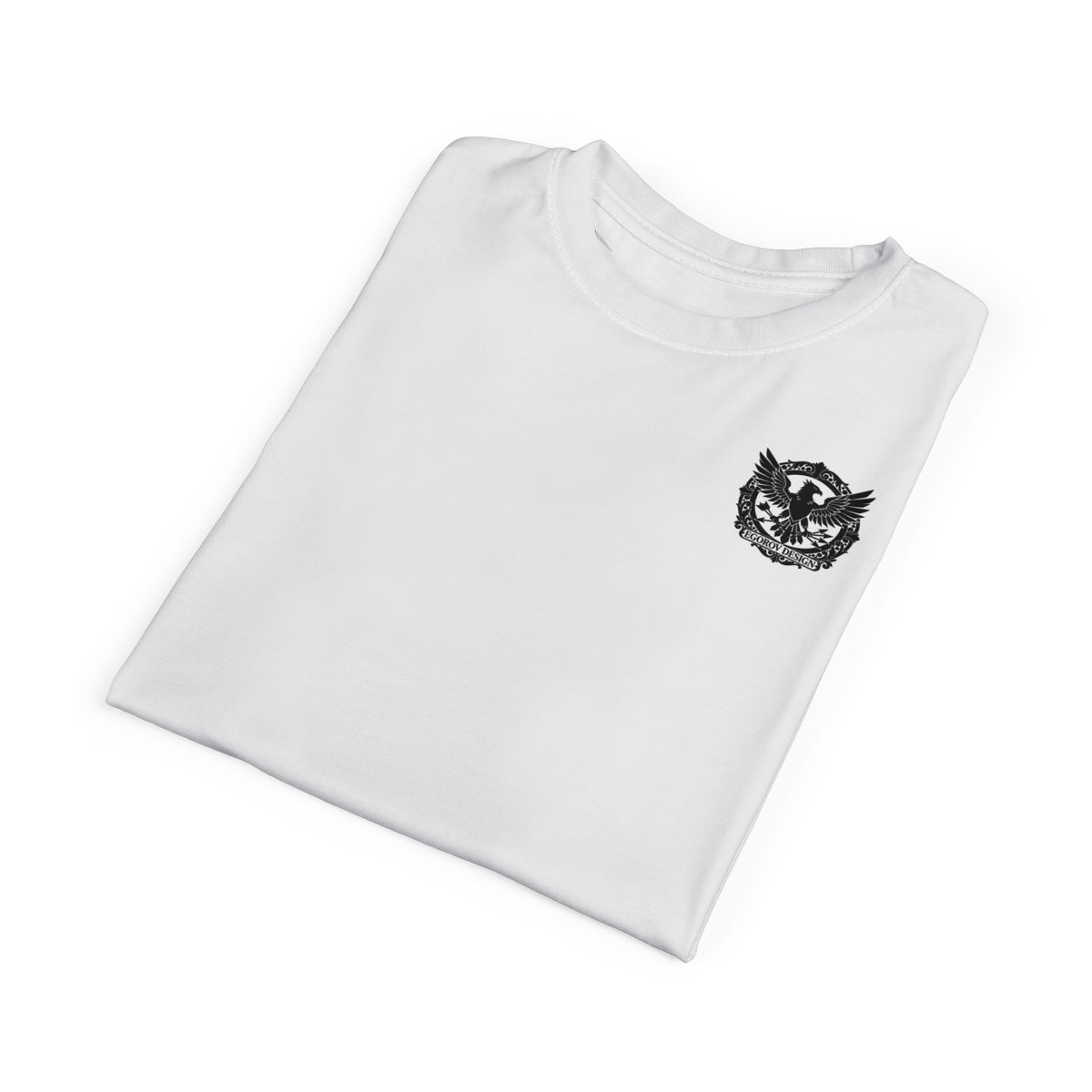 T‑Shirt — Minimal Crest Chest Logo Tee