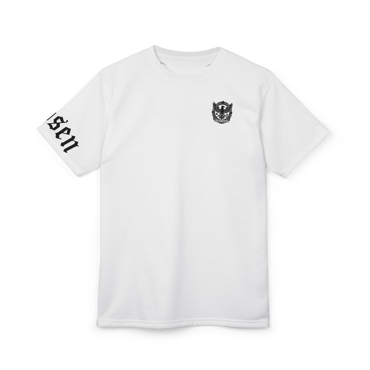 T‑Shirt — Minimal Crest Chest Logo Tee