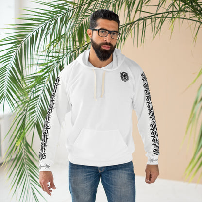 Angel Wing Graphic Hoodie — 'Chosen' Back Cross Design, Gothic Streetwear